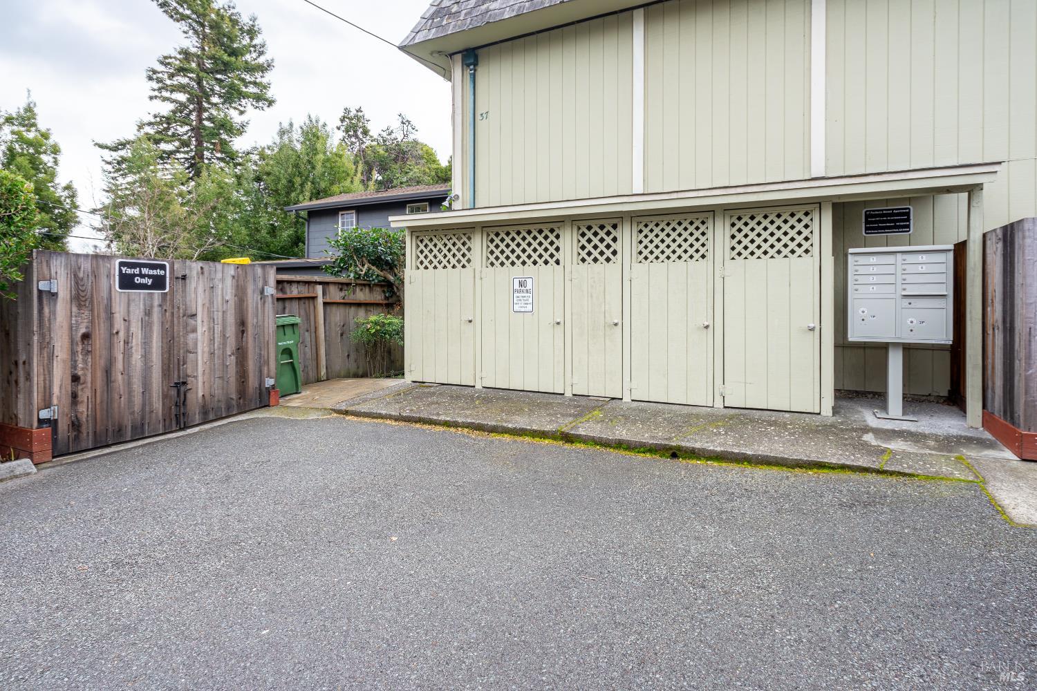 37 Pacheco Street San Rafael, CA 94901 - Photo 21 of 24 a view of a house with a backyard and garage