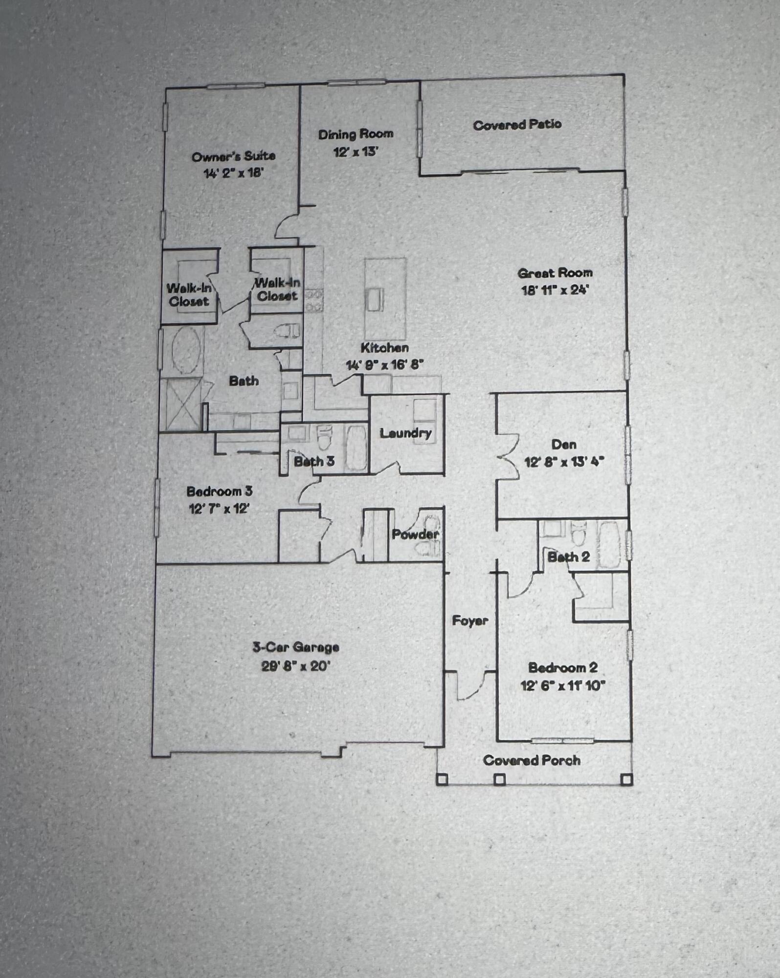 642 South E Goldenrod Road Port St. Lucie, FL 34984 - Photo 40 of 40 Veranda Preserve Venice Floor Plan