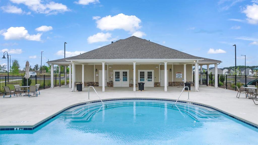200 Defilippe Drive Statham, GA 30666 - Photo 38 of 60 a view of a house with swimming pool and sitting area