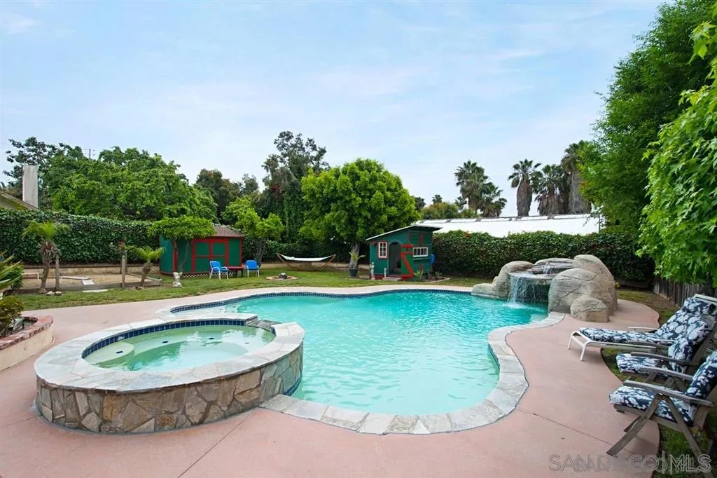 2022 Sheridan Road Encinitas, CA 92024 - Photo 20 of 25 a view of a swimming pool with a patio