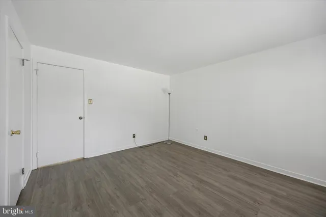 wooden floor in a room