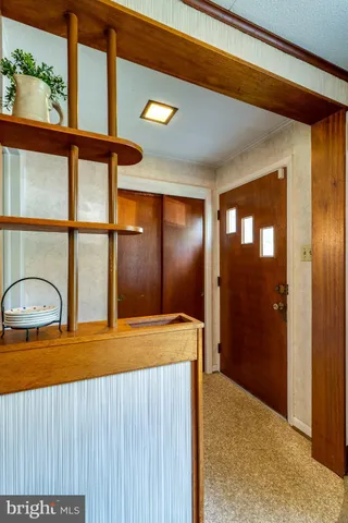 a view of balcony with a ceiling fan