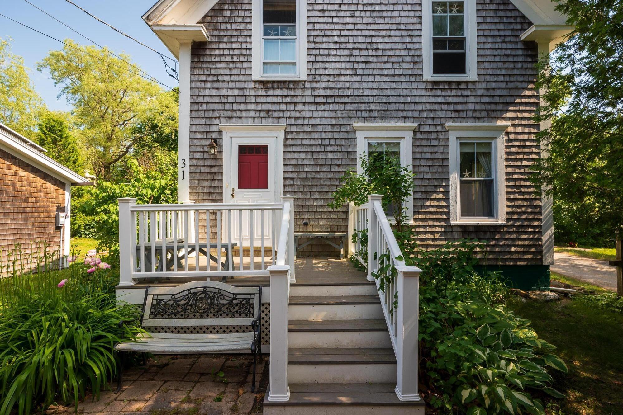 31 Bay Street Boothbay Harbor, ME 04538 - Photo 2 of 57 Front entrance
