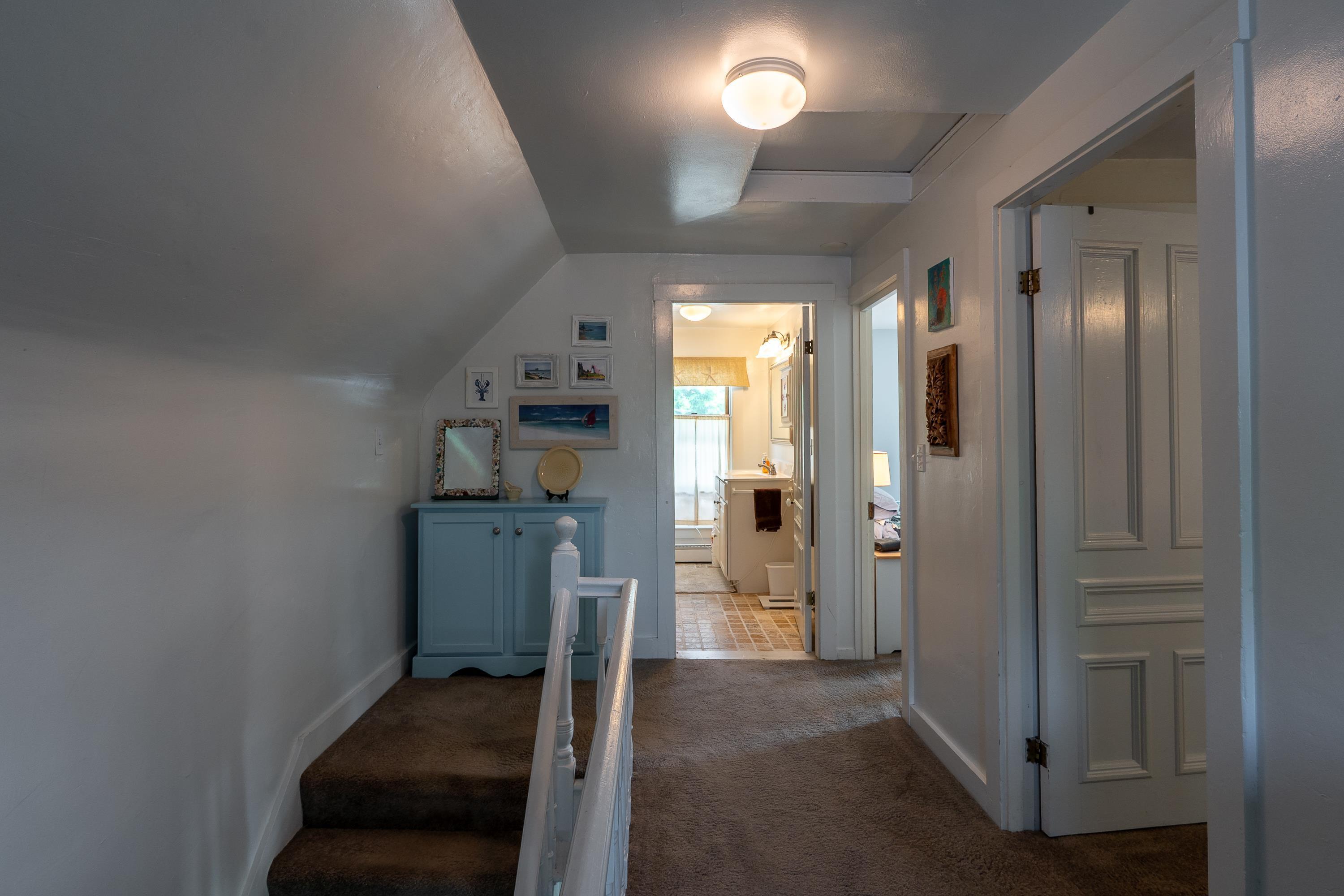 31 Bay Street Boothbay Harbor, ME 04538 - Photo 35 of 57 2nd floor Bathroom entrance