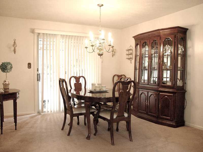 1534 Anderson Road Pittsburgh, PA 15209 - Photo 4 of 20 Dining Room. Large and bright, beautiful chandelier, access to covered patio and backyard.
