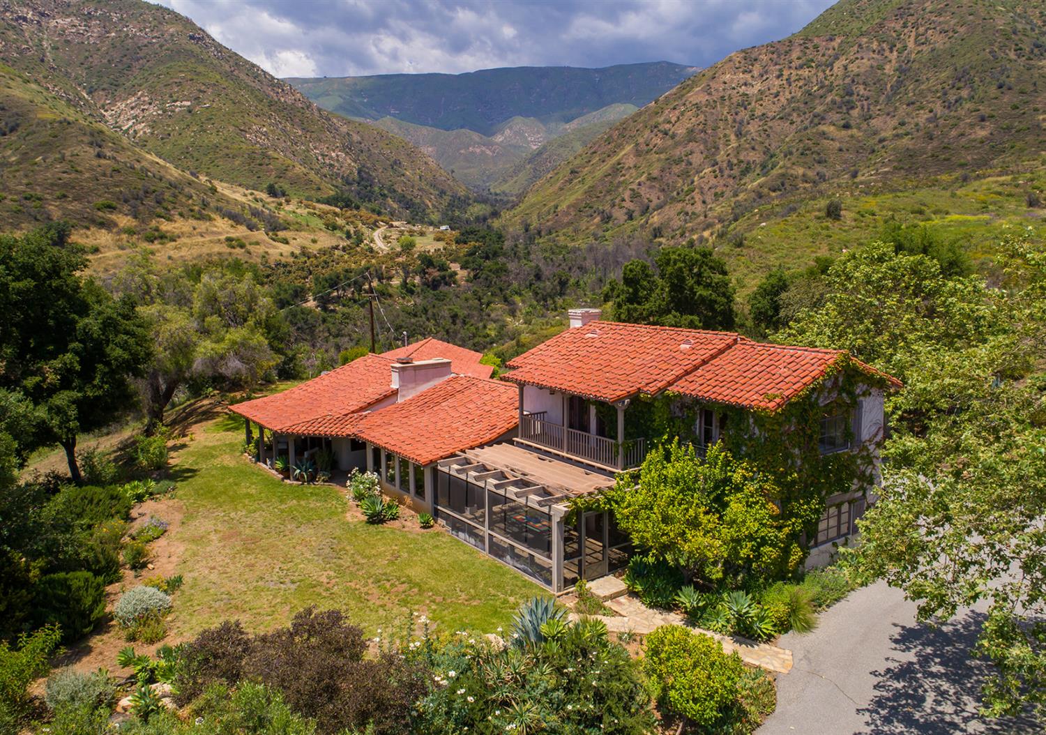 3191 Ladera Road Ojai, CA 93023 - Photo 2 of 29 an outdoor space with pool and trees