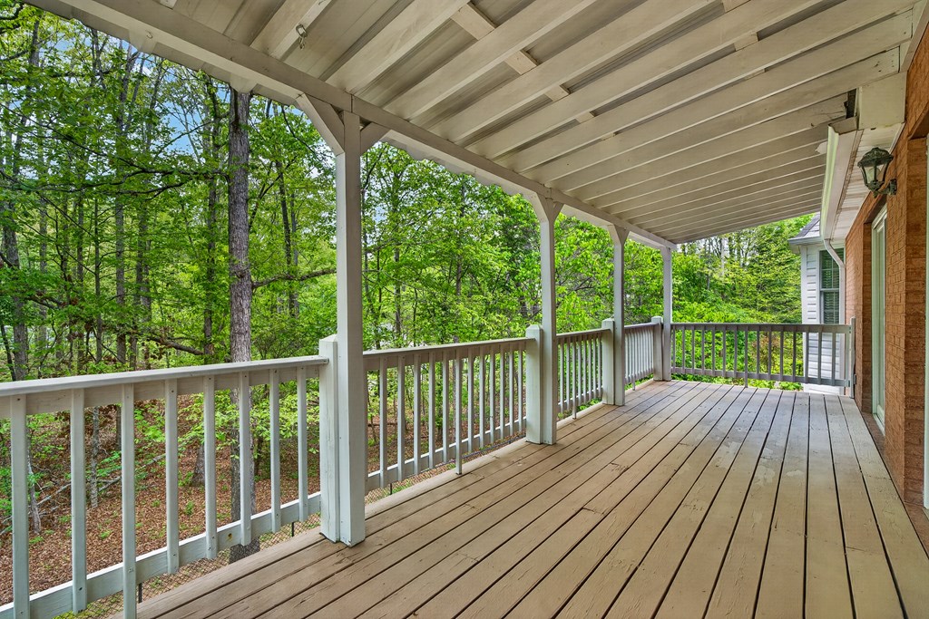 80 Sowers Road Blue Ridge, GA 30513 - Photo 44 of 58 a view of balcony with wooden floor