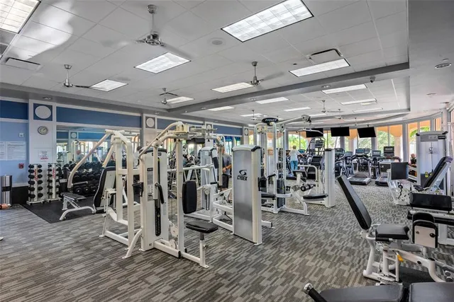 a view of a playground with basketball court