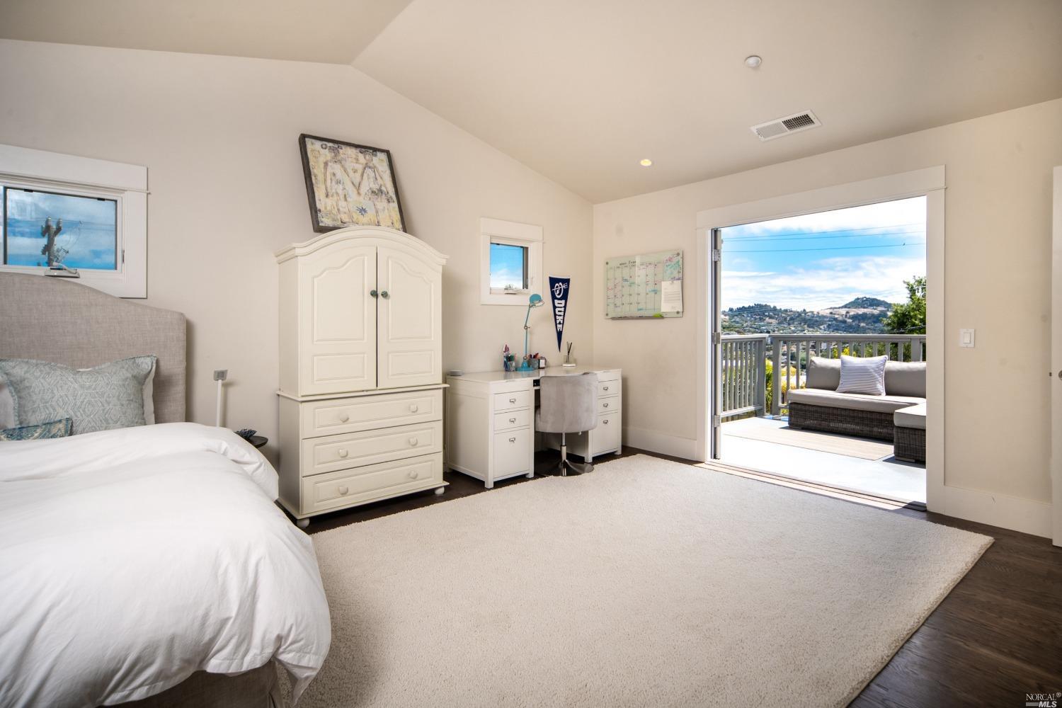208 Reed Boulevard Mill Valley, CA 94941 - Photo 39 of 47 Bedroom 4 is very large and has breathtaking views!