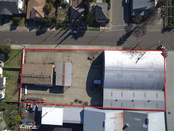 a bird view of a house