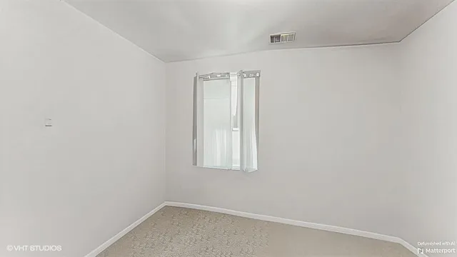 a small space with a window