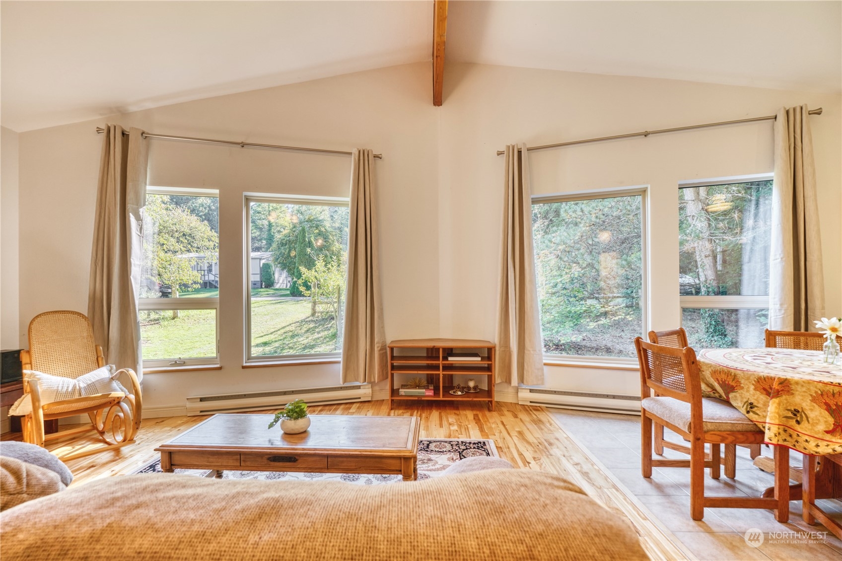 1952 Wellington Road Point Roberts, WA 98281 - Photo 4 of 15 a living room with furniture and a large window