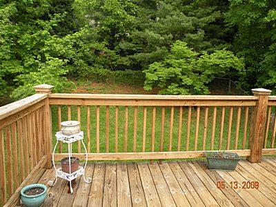 5948 Merriman Road Roanoke, VA 24018 - Photo 14 of 16 rear deck photo 2