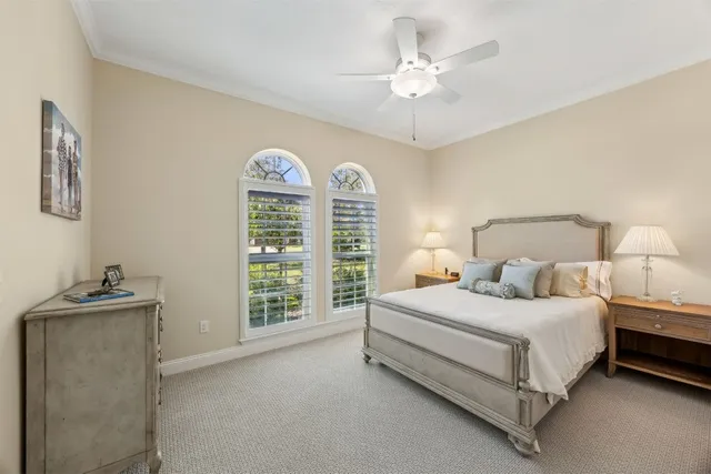 a workspace with furniture and window