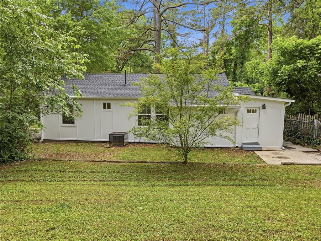 1222 Elizabeth Avenue Southwest Atlanta, GA 30310 - Photo 40 of 46 a house view with a garden space
