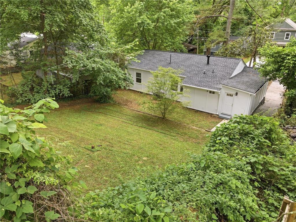1222 Elizabeth Avenue Southwest Atlanta, GA 30310 - Photo 42 of 46 an aerial view of a house with a yard