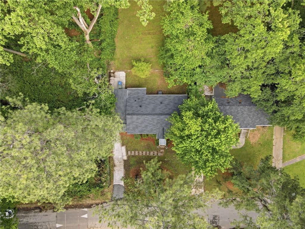 1222 Elizabeth Avenue Southwest Atlanta, GA 30310 - Photo 6 of 46 an aerial view of a house with a yard