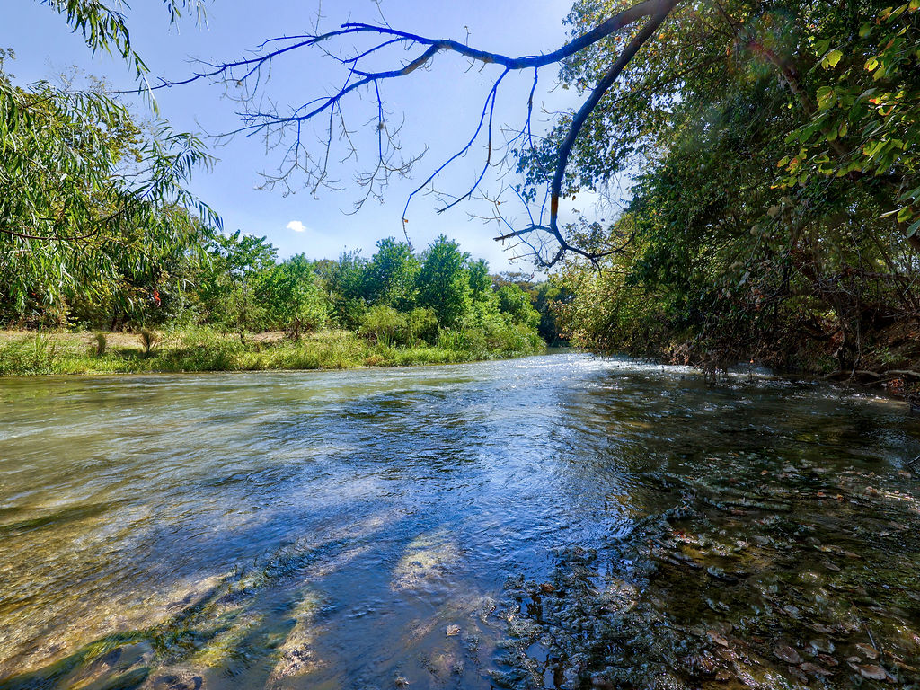 Over 900 feet on the San Marcos river allows for many memories