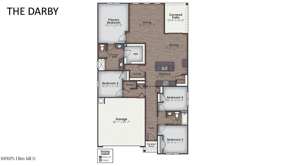 415 Matthews Farm Road, Unit LOT 95 Hubert, NC 28539 - Photo 2 of 33 Darby_First Floor BR4