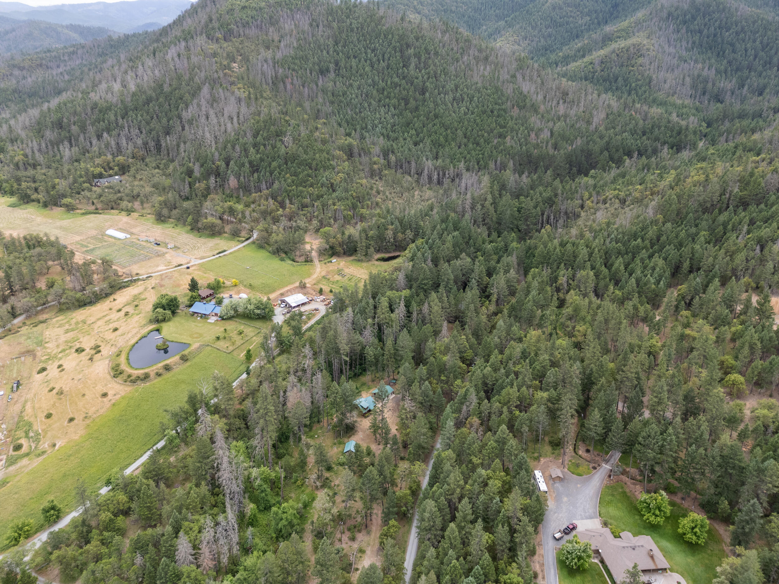 4046 Little Applegate Road Jacksonville, OR 97530 - Photo 61 of 65 62_ 4046 little applegate rd-drone-14
