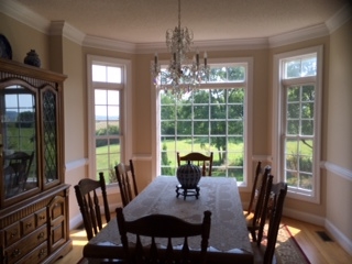 637 Long Meadow Road Fishersville, VA 22939 - Photo 3 of 4 a view of a dining room with furniture window and outside view