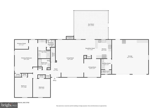 $625,000 | 7193 West Sundown Court, Frederick, MD 21702