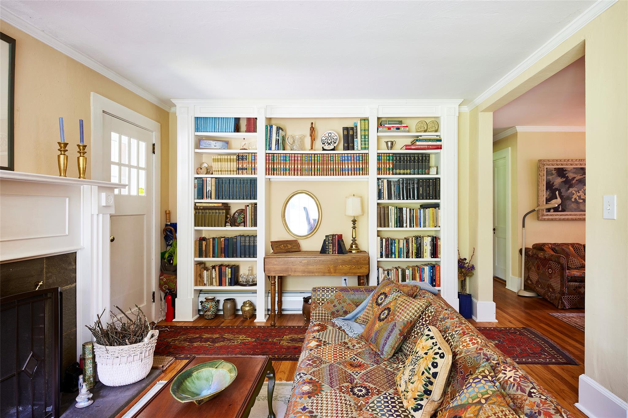 7 Harding Lane Roscoe, NY 12776 - Photo 11 of 26 a living room with furniture and a fireplace