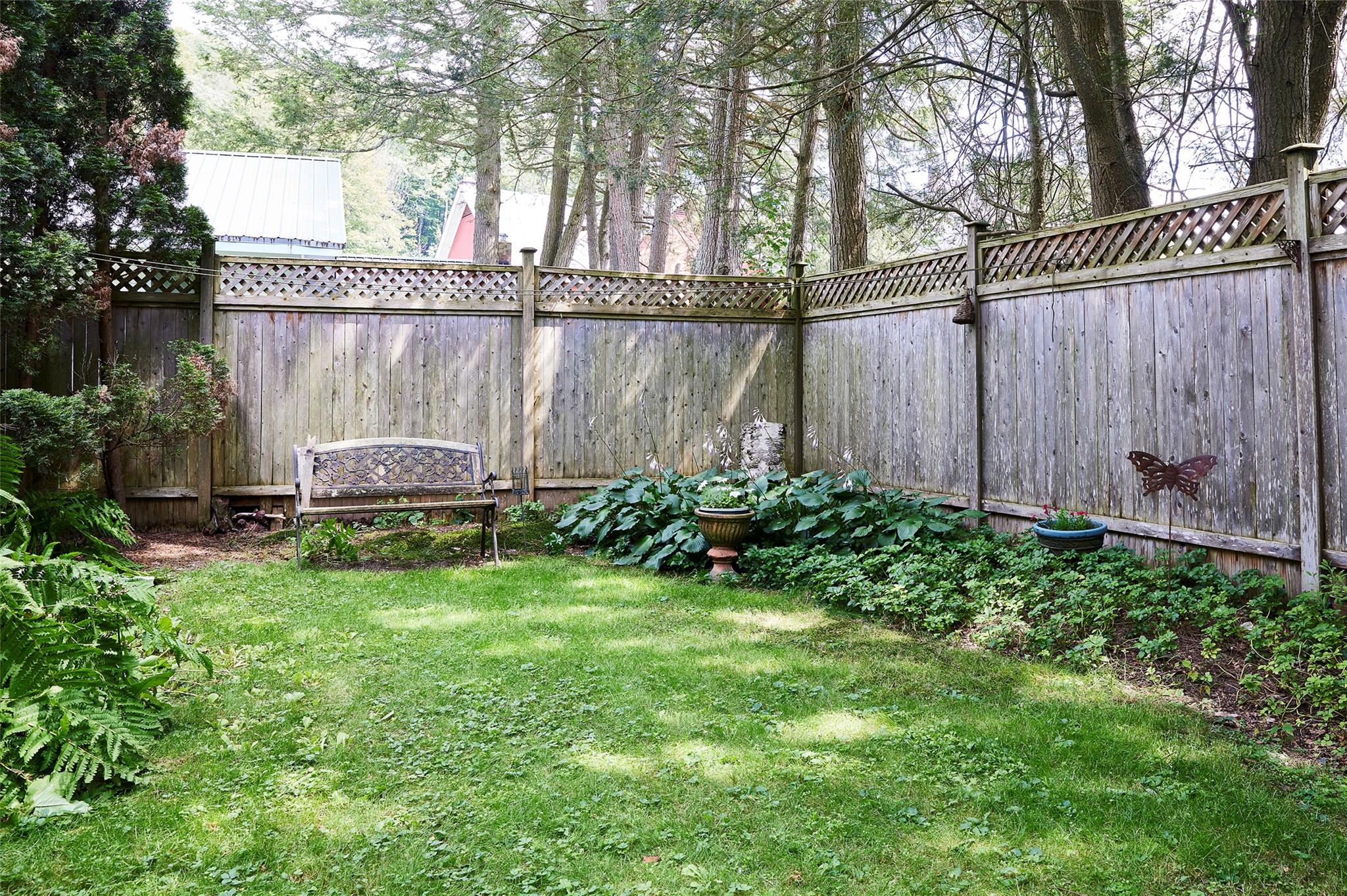7 Harding Lane Roscoe, NY 12776 - Photo 9 of 26 a view of a backyard with a garden