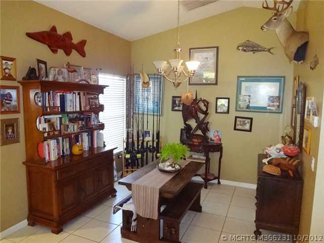 2412 Southwest Riviera Road Stuart, FL 34997 - Photo 6 of 10 Dining Room.