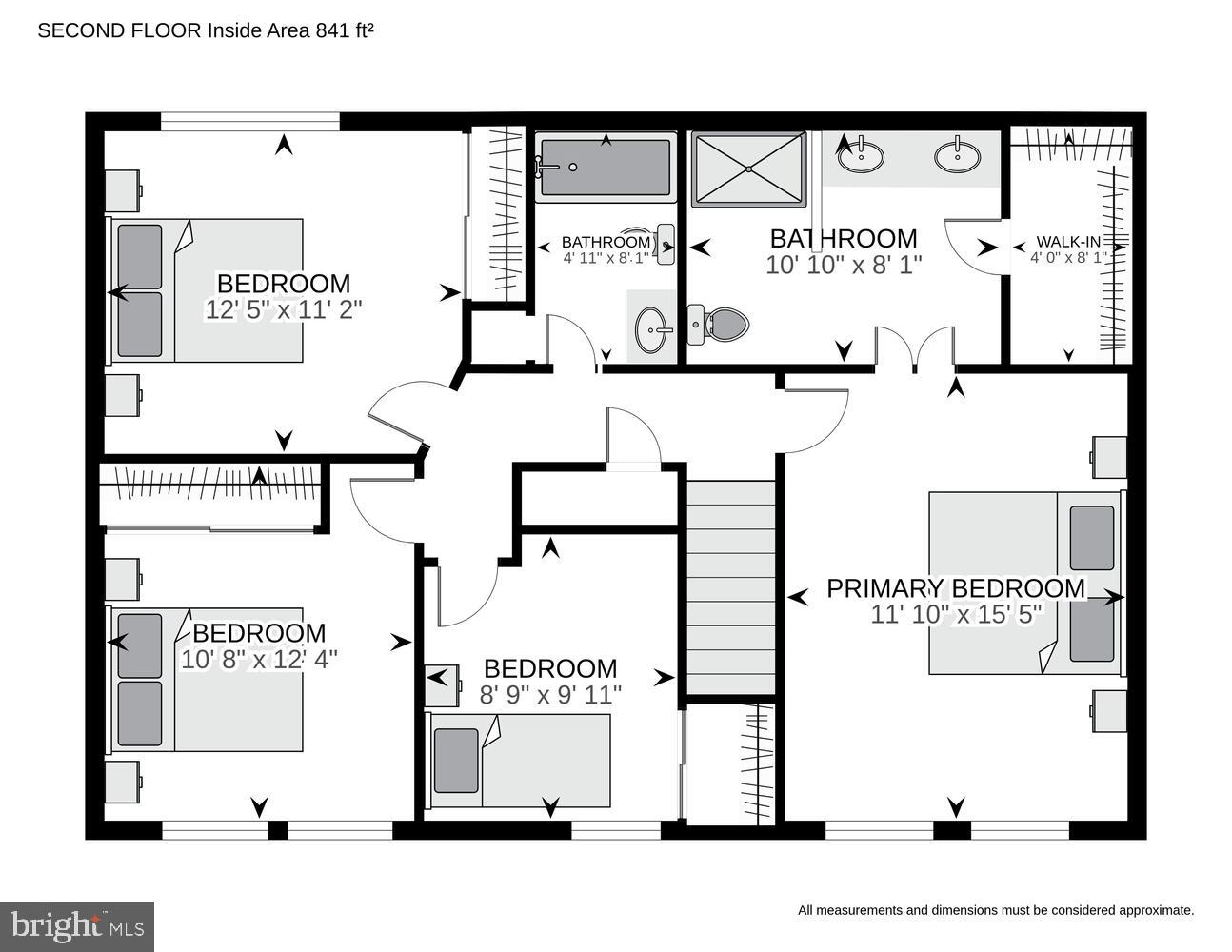 10233 Marshall Pond Road Burke, VA 22015 - Photo 39 of 40 Upper level floorplan