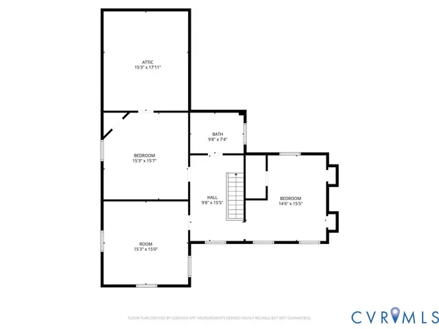 a view of a hallway to a livingroom with wooden floor and stairs