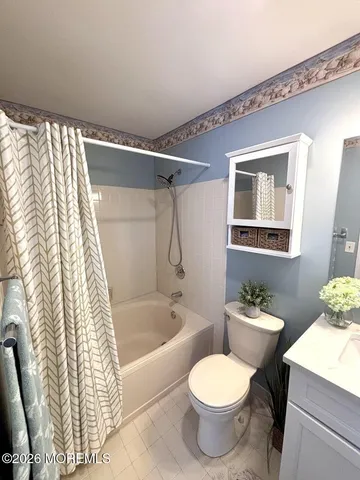 a view of a park with slide