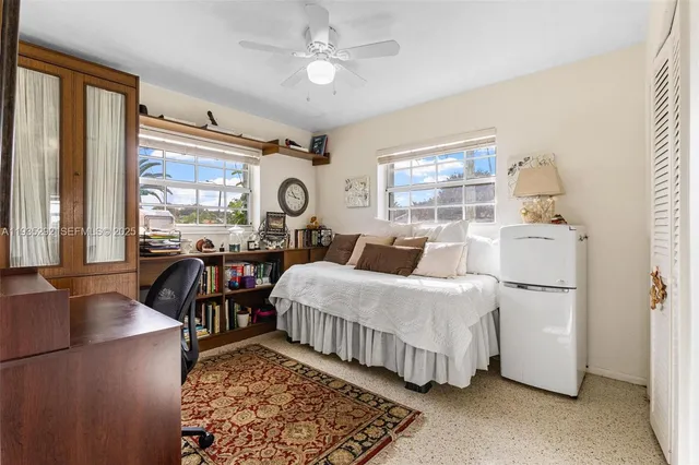 a very nice looking room with a large window