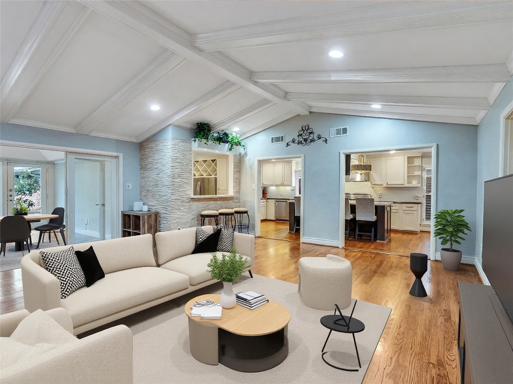 12307 Rip Van Winkle Drive Houston, TX 77024 - Photo 21 of 49 Virtual stage - living room