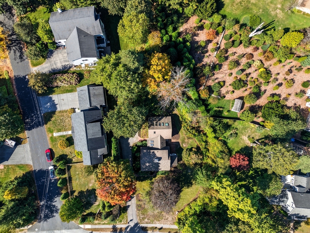 232 Sudbury Road Concord, MA 01742 - Photo 35 of 35 an aerial view of multiple houses with yard