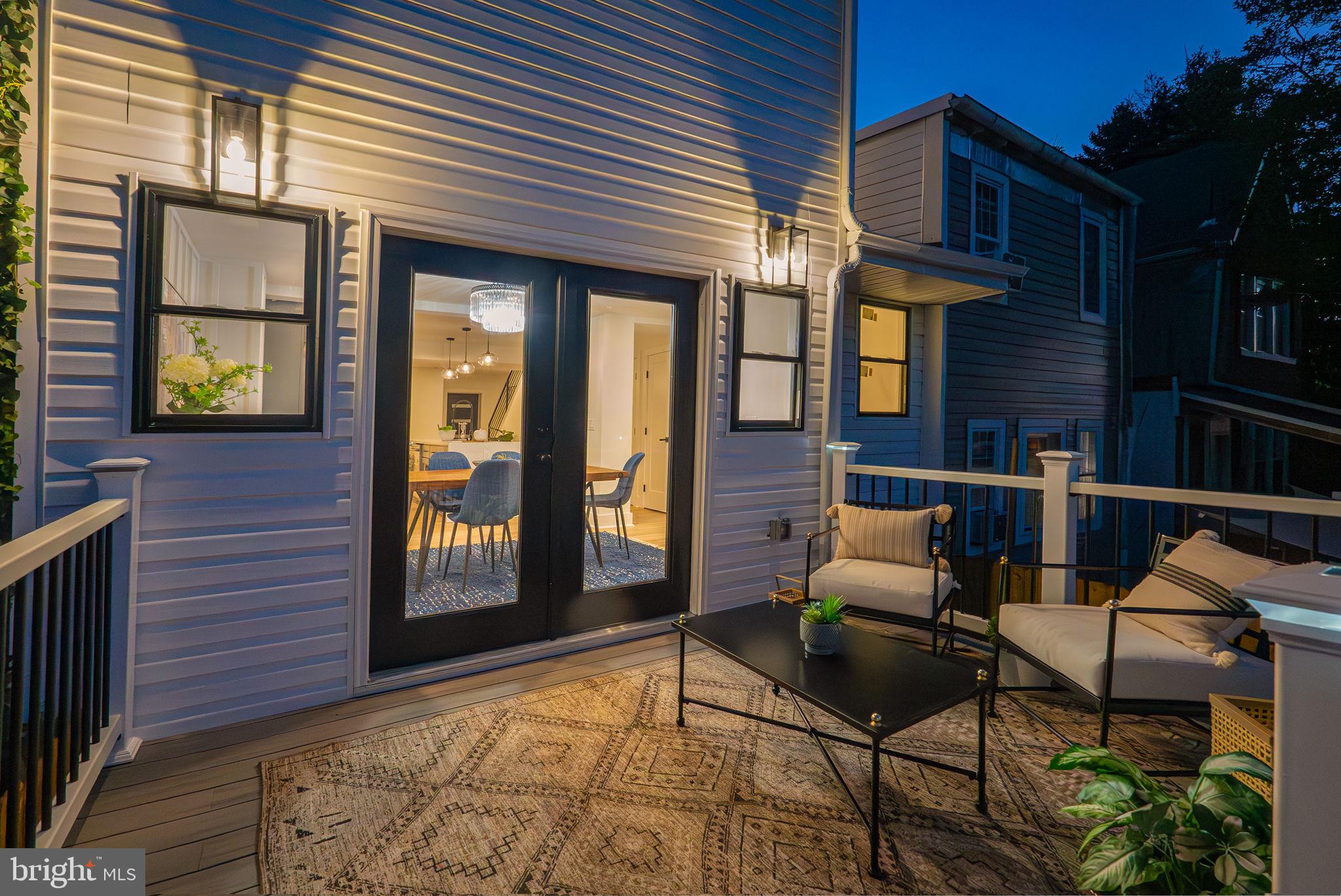 445 Decatur Street Northwest Washington, DC 20011 - Photo 22 of 28 a building outdoor space with patio furniture