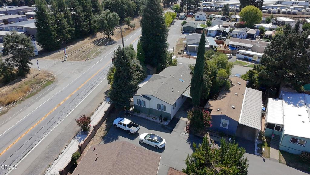 3900 North State Street, Unit 56 Ukiah, CA 95482 - Photo 26 of 29 an aerial view of multiple houses with yard