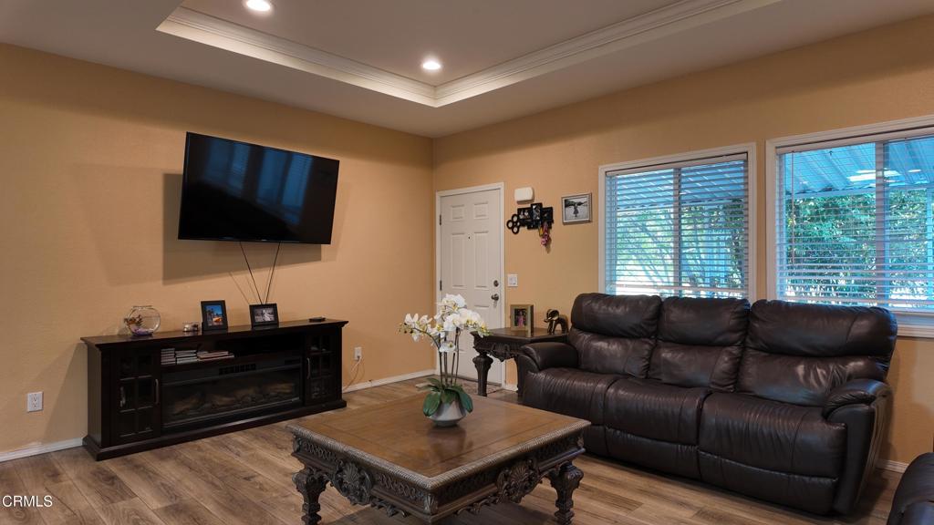 3900 North State Street, Unit 56 Ukiah, CA 95482 - Photo 3 of 29 a living room with furniture and a flat screen tv