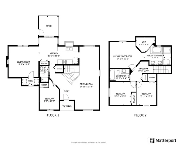 a picture of a floor plan