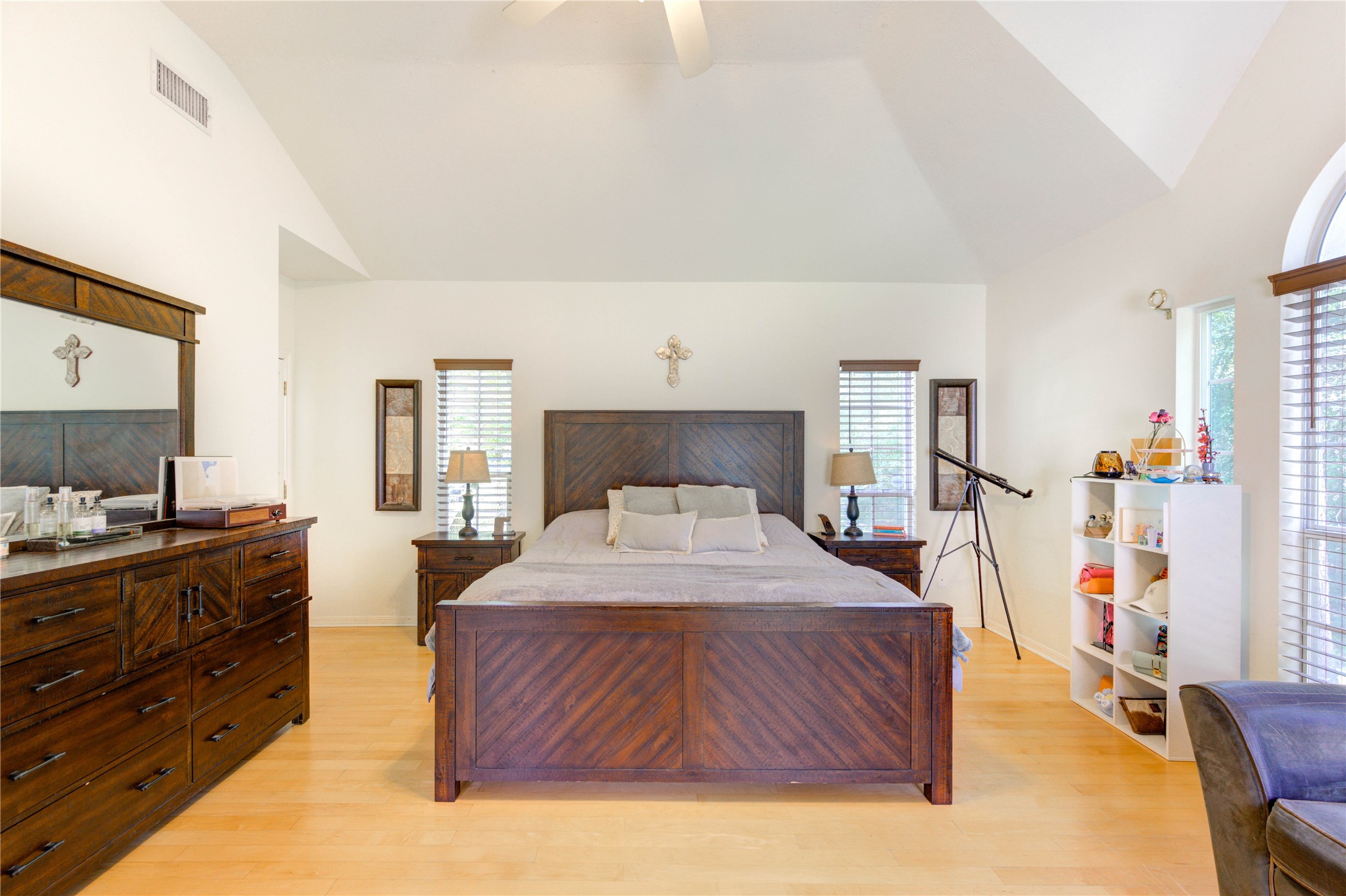 25903 Penguin Street Magnolia, TX 77355 - Photo 10 of 46 a spacious bedroom with a bed and a dresser in it