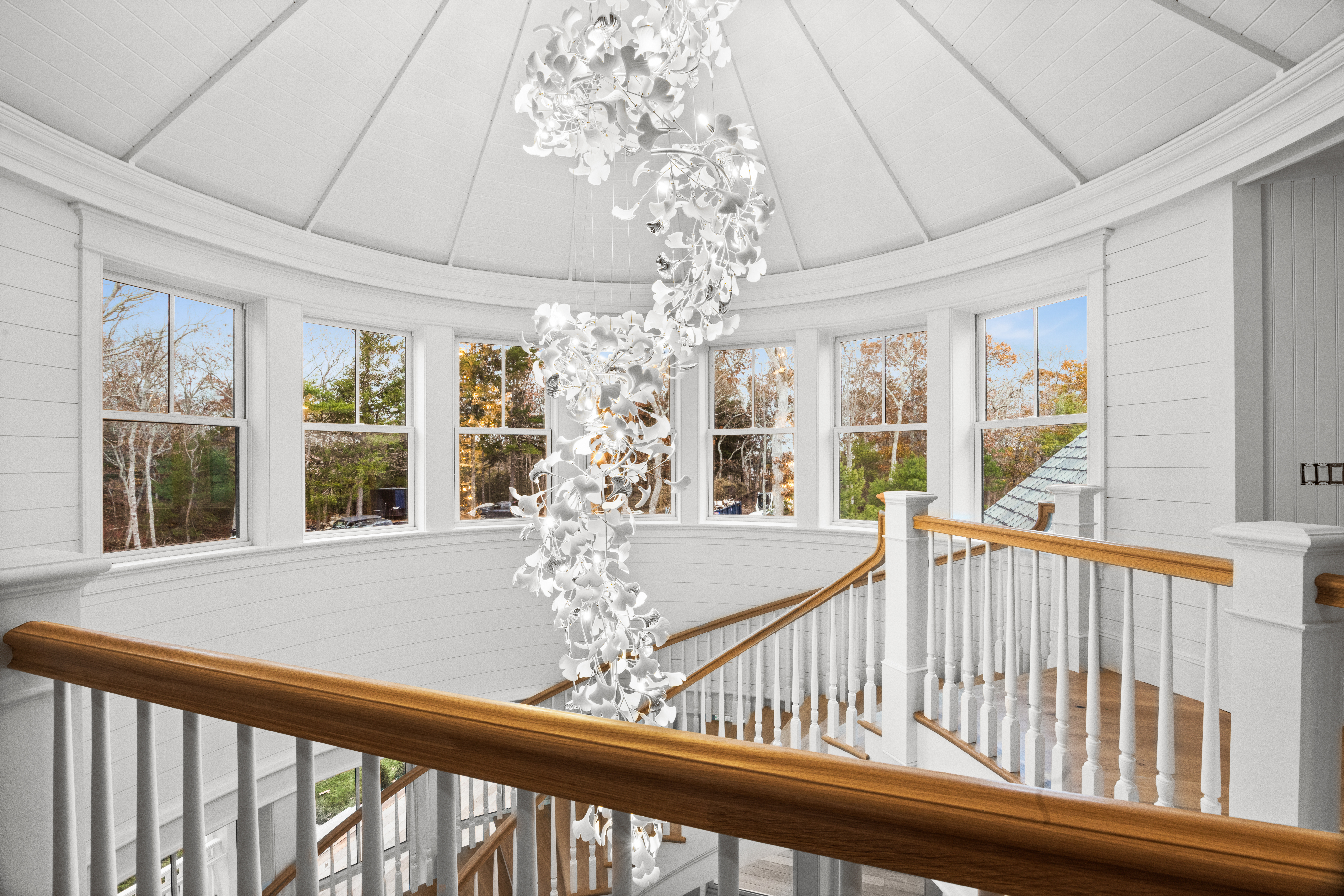 14 Trapps Pond Road Edgartown, MA 02539 - Photo 15 of 34 a view of a room with wooden floor and windows