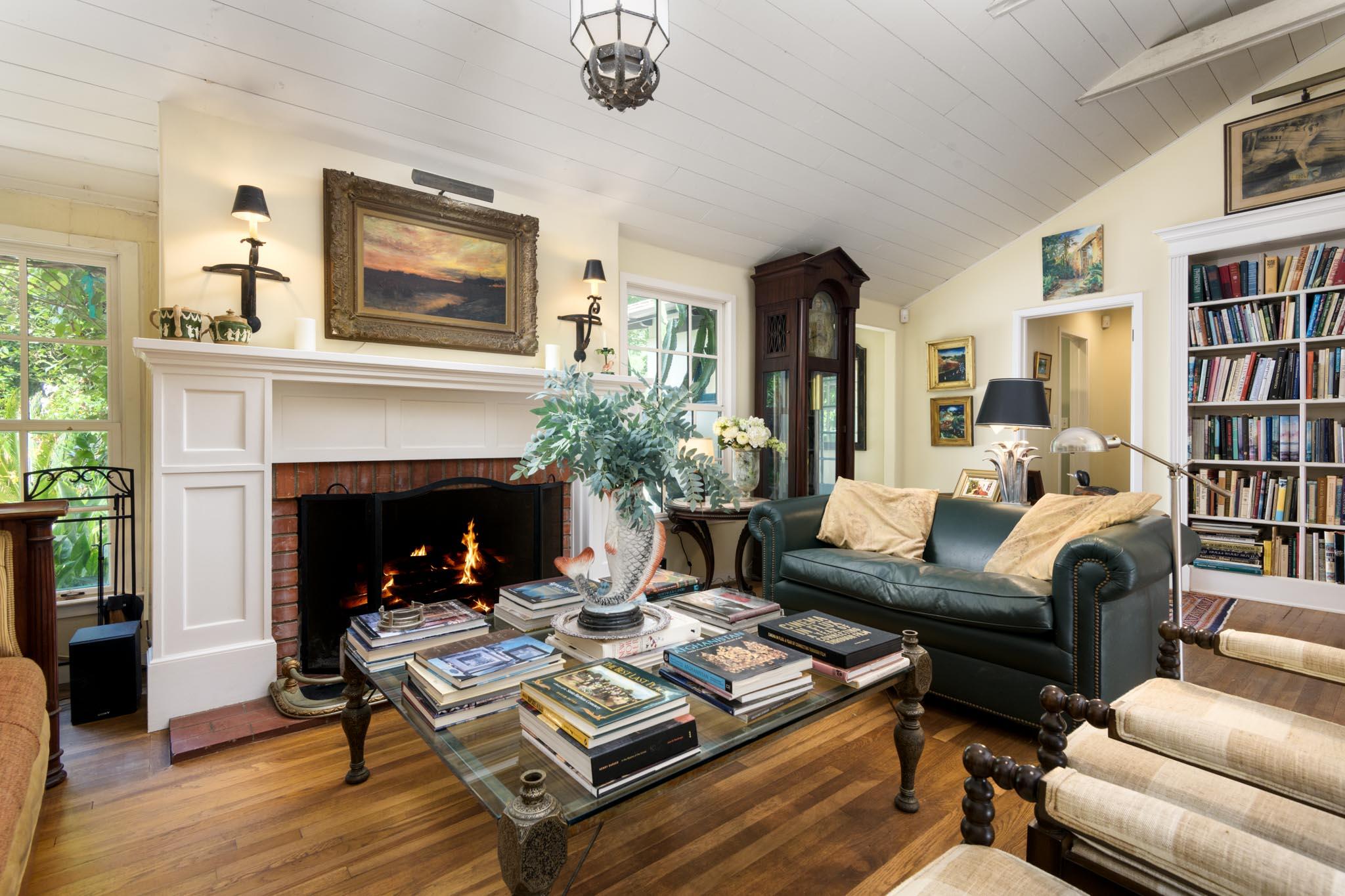 180 Olive Mill Road Montecito, CA 93108 - Photo 6 of 42 Fireplace