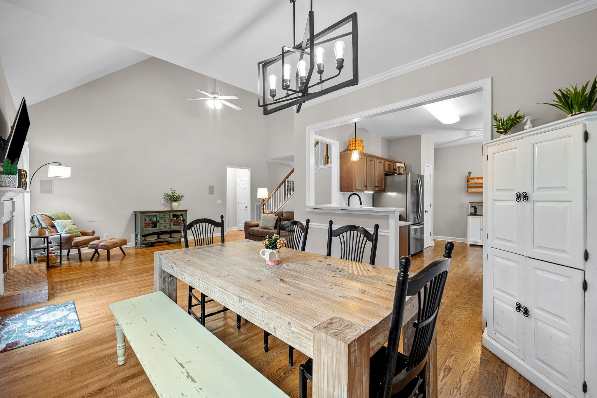 1161 Cynthia Lane Spring Hill, TN 37174 - Photo 8 of 42 a large kitchen with a table and chairs