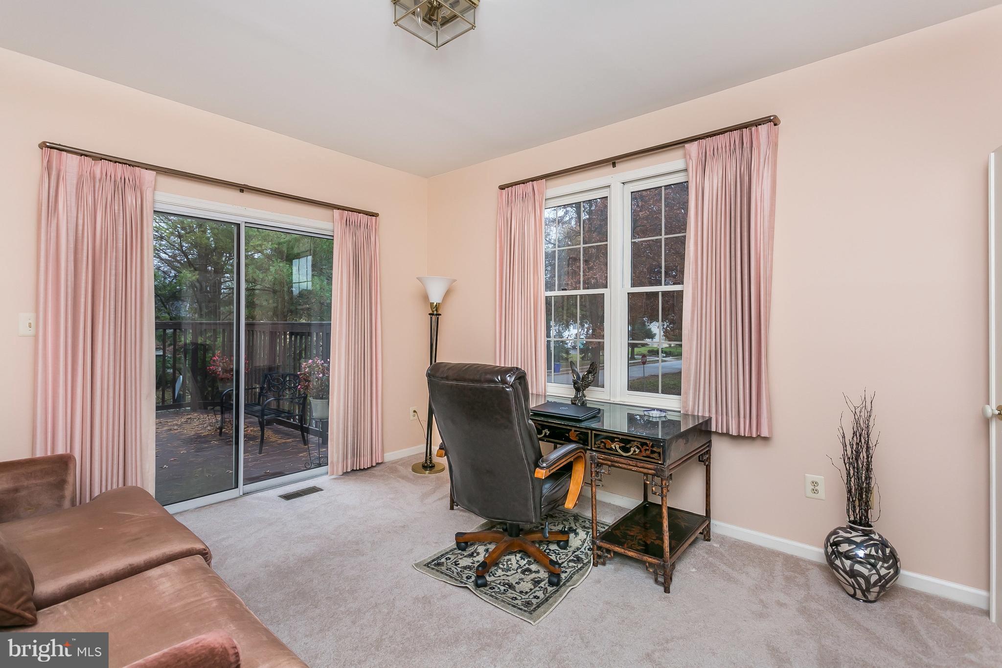 2430 Sunset Farm Road Ellicott City, MD 21042 - Photo 6 of 47 Library with Sliding Door to Deck