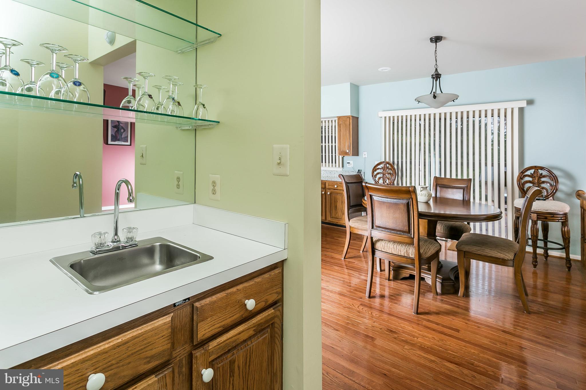 2430 Sunset Farm Road Ellicott City, MD 21042 - Photo 8 of 47 Wet Bar 0ff Kitchen and Dining Room