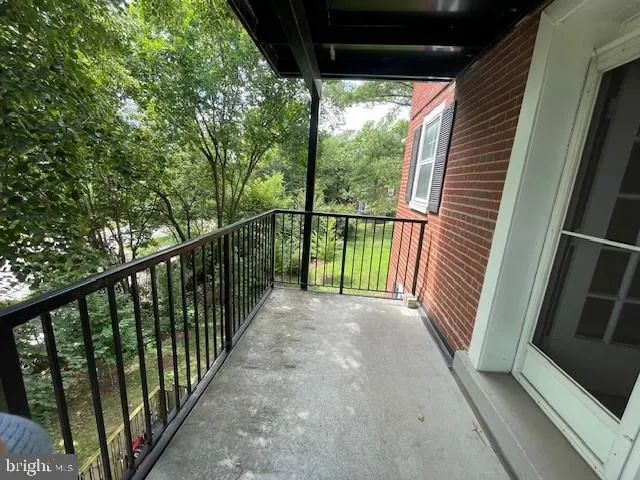 a view of balcony