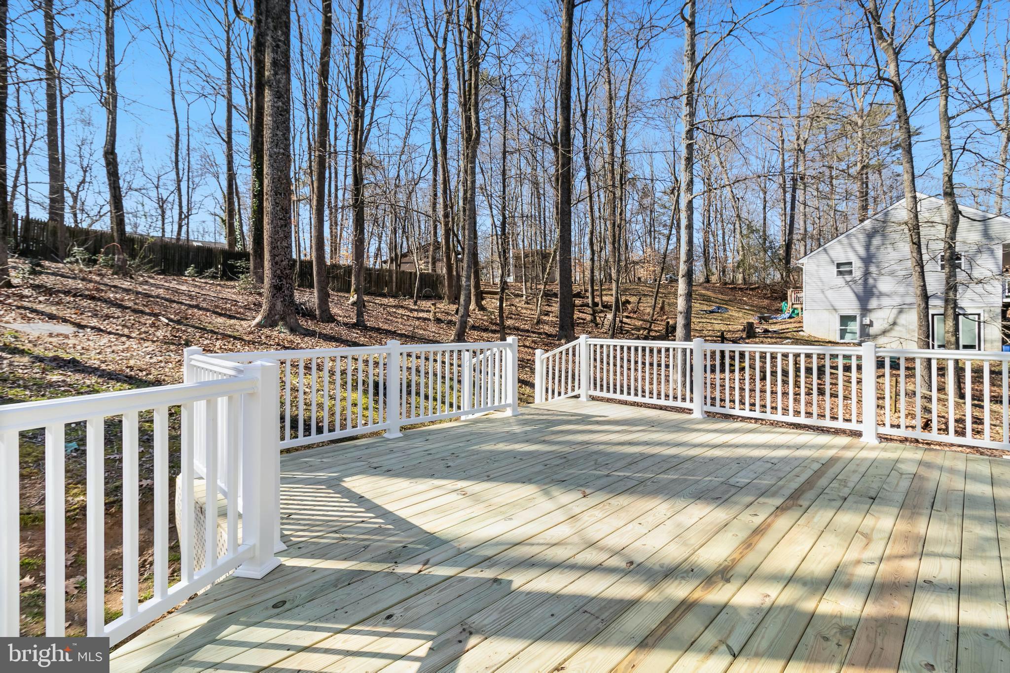 648 Santa Fe Trail Lusby, MD 20657 - Photo 38 of 58 Newly built deck
