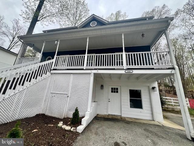 648 Santa Fe Trail Lusby, MD 20657 - Photo 45 of 58 Lower Level entrance