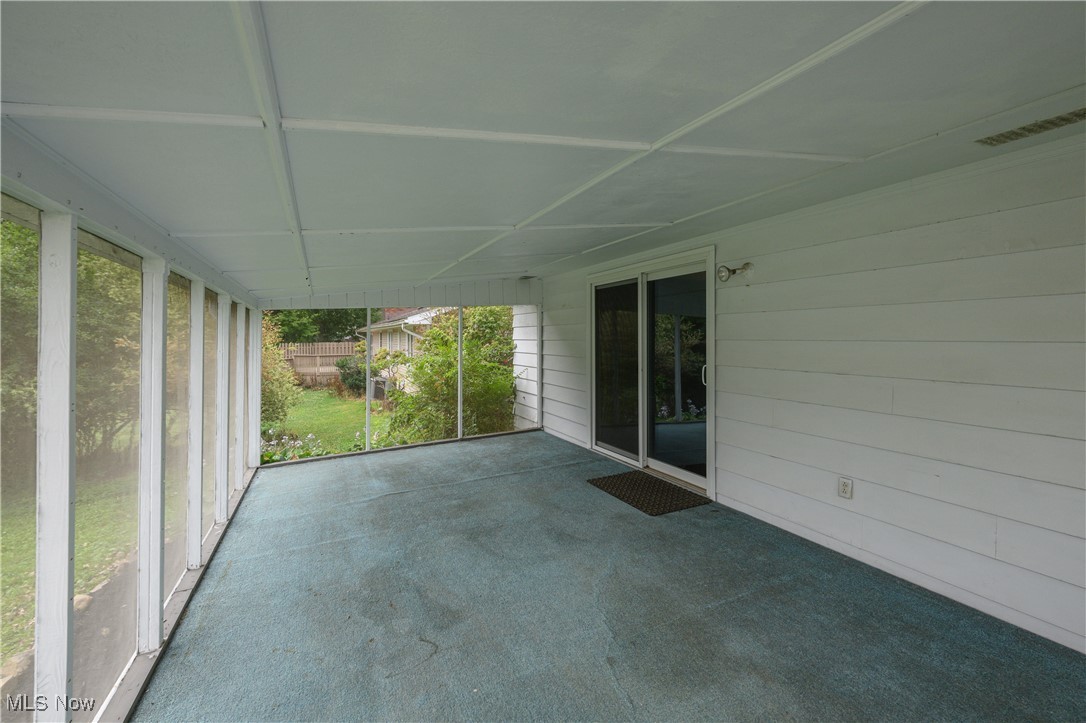2783 Shellhart Road Barberton, OH 44203 - Photo 23 of 24 Unfurnished sunroom with healthy amount of natural light