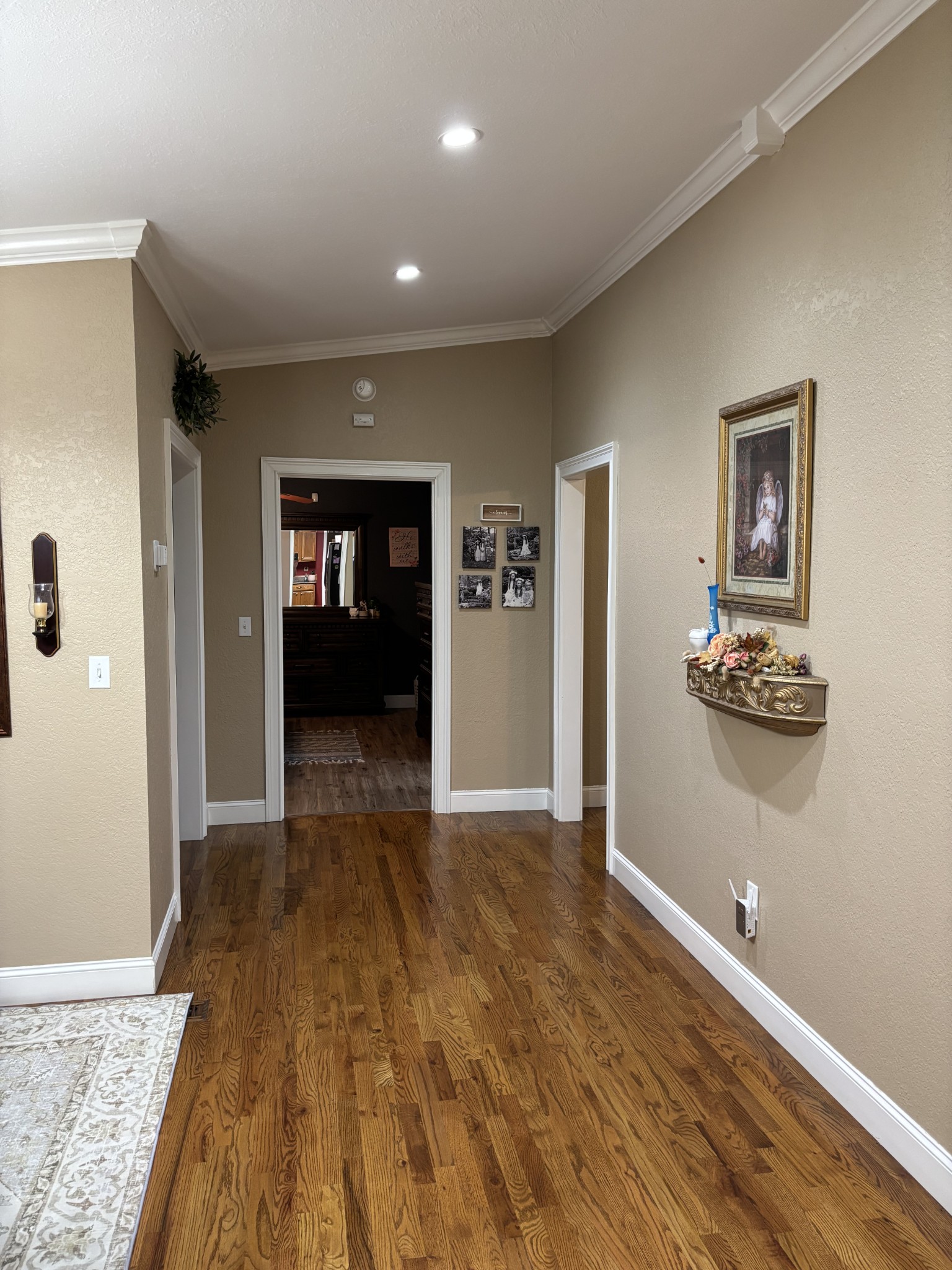 375 Nickajack Trail Monteagle, TN 37356 - Photo 23 of 34 a view of a hallway with wooden floor and closet